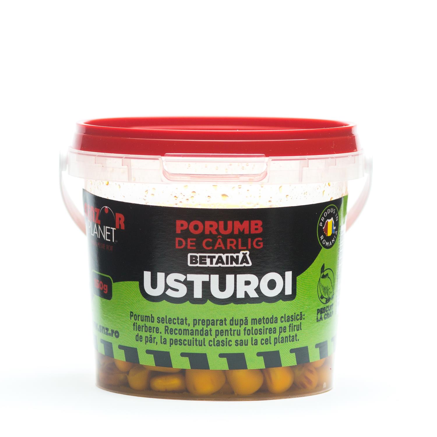 PORUMB PENTRU CARLIG 150g SENZOR PLANET 2017 - porumb-usturoi.jpg